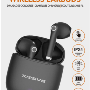 XSSIVE WIRELESS EARBUDS XSS-TWS6 - BLACK
