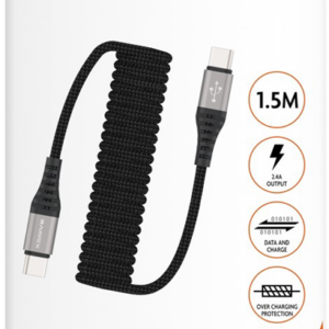XSSIVE SPRING STRETCHABLE CABLE CC 1.5M XSS-SC-CC