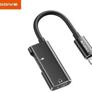 XSSIVE 2IN1 ADAPTER FOR IPHONE XSS-2IN1LL - BLACK