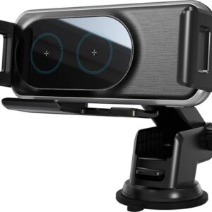 XSSIVE AUTO CLAMPING MOUNT HOLDER WITH WIRELESS CHARGER 15W XSS-CH103