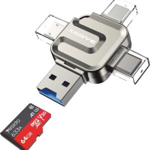 XSSIVE 4IN1 MULTIFUNCTION CARD READER XSS-OT20N