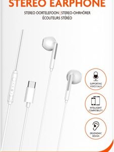 XSSIVE HEADPHONES TYPE-C XSS-EP12 WHITE