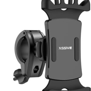 XSSIVE UNIVERSAL BICYCLE PHONE HOLDER FOR SMARTPHONE - B3 - BLACK
