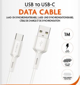 XSSIVE USB CABLE TYPE-C 1M XSS-PVC100C - BLACK