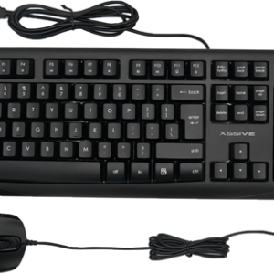 XSS-WIRED KEYBOARD & MOUSE COMBO KMSET2 QWERTY NL
