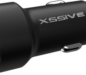 XSSIVE 18W QC3.0 USB FAST CAR CHARGER XSS-CC39 - BLACK