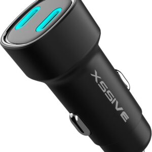 XSSIVE 36W QC 3.0 FAST CAR CHARGER XSS-CC36 - BLACK