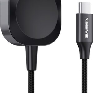 XSSIVE WIRELESS CHARGING CABLE FOR IWATCH XSS-WATCH-BR-B - BLACK