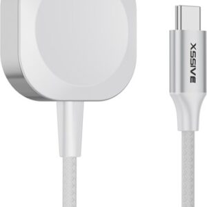XSSIVE WIRELESS CHARGING CABLE FOR IWATCH XSS-WATCH-BR-W - WHITE