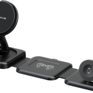 XSSIVE FOLDABLE WIRELESS CHARGER 3IN1 MAGNETIC INDUCTION FOR USB-C XSS-STAND8B