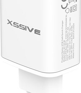 XSSIVE GAN 67W PDW QUICK CHARGER XSS-AC72CW - WHITE
