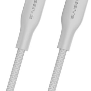 XSSIVE TPE BRAIDED CABLE 27W USB-C TO 8-PIN 30CM XSS-TPEBR30CL - WHITE