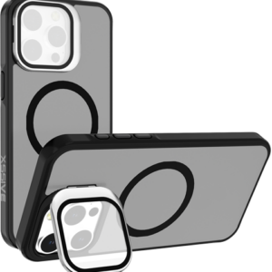 Lens Stand Case iPhone 16 - Black