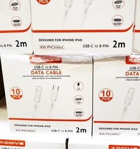 XSSIVE USB-C TO 8 PIN (IPHONE) 2M XSS-PVC200LC - WHITE