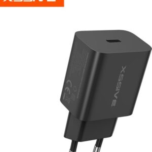 XSS-AC66NB 25W PD CHARGER- BLACK