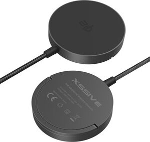 XSSIVE 25W WIRELESS MAGNETIC CHARGER WITH STAND XSS-MSW2NB - BLACK