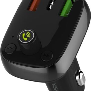 XSSIVE 36W WIRELESS FM CAR KIT+ MUSIC PLAYER XSS-FM15