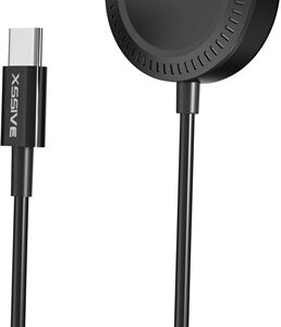 XSSIVE MAGNETIC CHARGING CABLE FOR IWATCH & SAMSUNG WATCH XSS-WATCH4B 2IN1 - BLACK