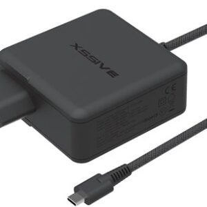 XSSIVE 100W GAN SUPER FAST HOME CHARGER USB-C XSS-100W 1.8MB - BLACK
