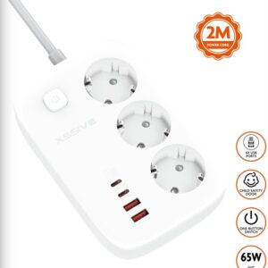 XSSIVE 65W POWER SOCKET PD&QC3.0 XSS-SOCKET3