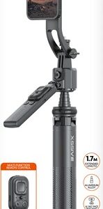 XSSIVE AI FACE TRACKING QUADRAPOD SELFIE STICK XSS-FT01