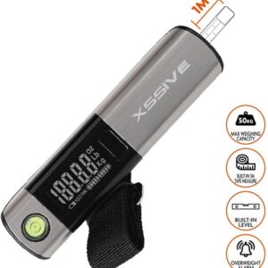 XSSIVE LUGGAGE SCALE+TAPE MEASURE XSS-LSC