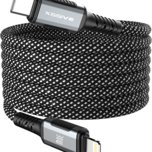 XSSIVE MAGNETIC WINDING CABLE 30W USB-C TO 8-PIN XSS-MGC-CL1M