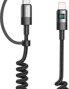 XSSIVE STRETCHABLE 2IN1 CABLE XSS-SC-LCA 1.5M