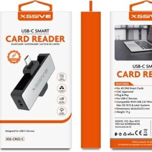 XSSIVE USB-C SMART CARD READER XSS-CR02-C ( BELGIUM )
