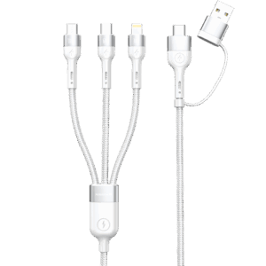 XSSIVE PD 6IN1 CHARGING CABLE XSS-BR3IN1CA - W - WHITE