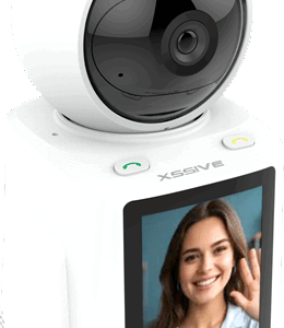 XSSIVE SMART WIFI CAMERA WITH VIDEO CALL XSS-CAM3W - WHITE