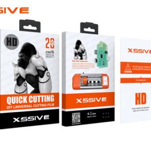 XSSIVE 20-PACK UNIVERSAL HD CUTTING FILM FOR SMARTPHONE - CLEAR 180X120MM