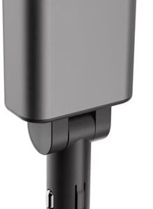 XSSIVE PD 45W FAST CAR CHARGER WITH RETRACTABLE CABLE XSS-CC47 - BLACK