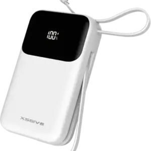 XSSIVE 30W POWERBANK FAST CHARGE INCL. CABLE 20000MAH XSS-PB50W - WHITE