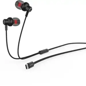 XSSIVE STEREO IN-EAR EARPHONES TYPE-C XSS-EP25B - BLACK