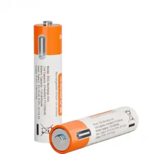XSSIVE USB-C RECHARGEABLE PENLITE AAA BATTERY 4PCS