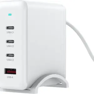 XSSIVE 100W PD GAN FAST CHARGER XSS-AC85 - WHITE