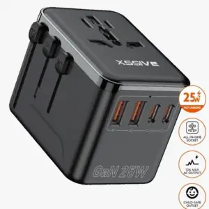 XSSIVE PD 25W WORLDWIDE TRAVEL ADAPTER XSS-TR7