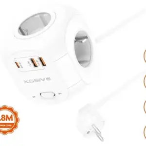 XSSIVE 20W POWER SOCKET PD&QC3.0 XSS-SOCKET5