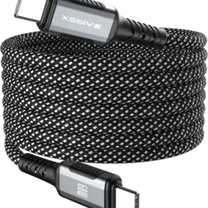 XSSIVE MAGNETIC WINDING CABLE 60W USB-C TO USB-C XSS-MGC-CC1M