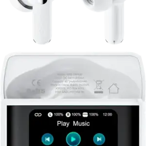 XSSIVE WIRELESS EARBUDS WITH ANC+DISPLAY XSS-TWS20 - WHITE