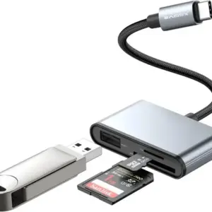XSSIVE 3IN1 USB-C CARD READER XSS-HUB20