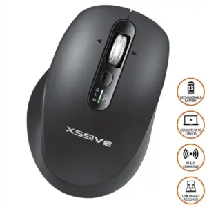 XSSIVE BLUETOOTH WIRELESS MOUSE WITH SCROLL WHEEL XSS-MS5