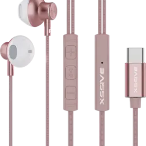 XSSIVE STEREO HEADPHONES TYPE-C XSS-EP18 - PINK