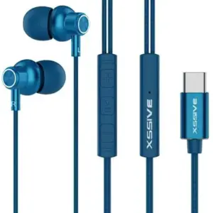 XSSIVE STEREO IN-EAR EARPHONES TYPE-C BLUE XSS-EP25BL