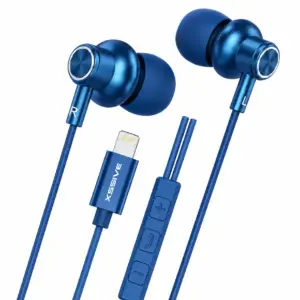 XSSIVE 8-PIN IN-EAR STEREO EARPHONES FOR IPHONE XSS-EP26BL - BLUE