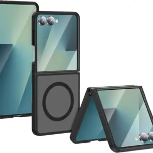 XSSIVE BACK CASE FOR MAGSAFE GALAXY Z FLIP 7/8 - BLACK