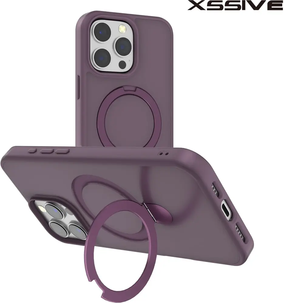 RING CASE i14 PRO – DARK CHERRY