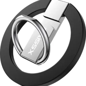 XSSIVE FOLDABLE MAGNETIC RING HOLDER & STAND XSS-RST01 - BLACK