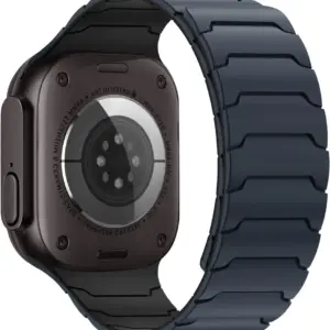 XSSIVE MAGNETIC SILICONE WATCH STRAP FOR iWATCH 44/45/46/49MM - BLUE